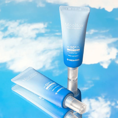 Medi-Peel Aqua Mooltox Water-Fit Sun Serum - WowSkin Romania